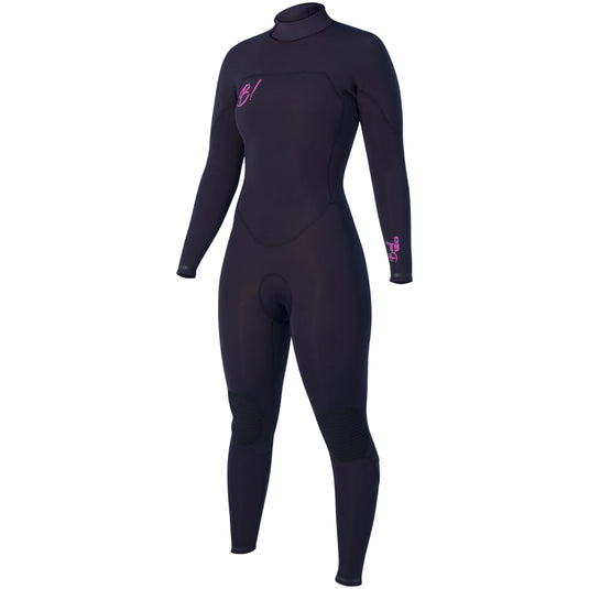 Buell Women's RBZ Stealth Mode 4/3 Back-Zip Wetsuit 1