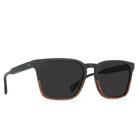 RAEN Pierce Polarized Sunglasses - Burlwood/Black 1