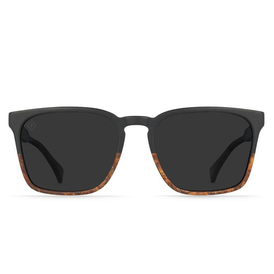 RAEN Pierce Polarized Sunglasses - Burlwood/Black 3
