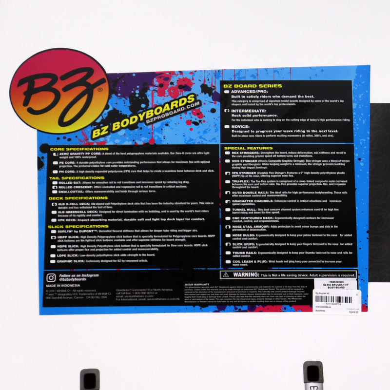 Load image into Gallery viewer, BZ Big Bruddah Bodyboard 20
