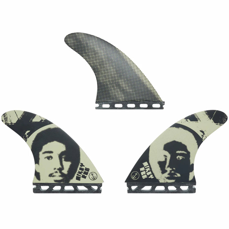 Load image into Gallery viewer, Captain Fin Co. Mikey February Single Tab Tri-Fin Set 2
