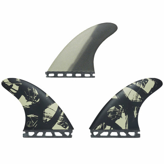 Captain Fin Co. Mikey February Single Tab Tri-Fin Set 3