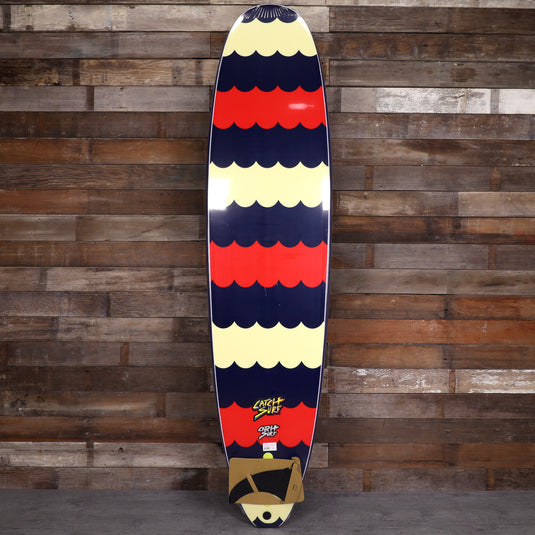 Catch Surf Odysea Plank 8'0 × 23 × 3 ⅜ Surfboard - Midnight Blue/Scallops 2