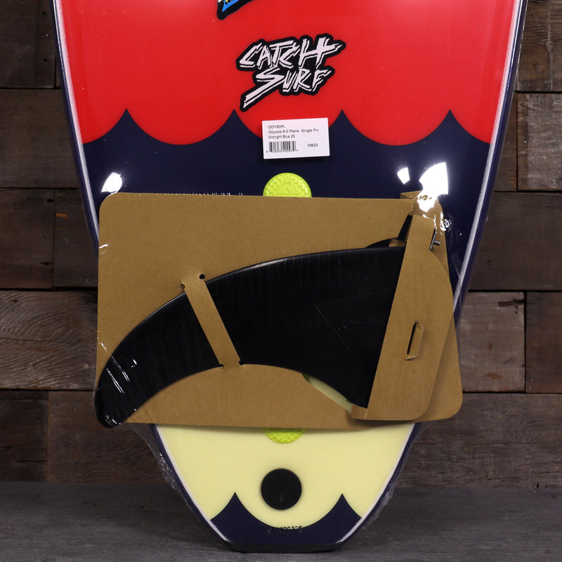 Load image into Gallery viewer, Catch Surf Odysea Plank 8'0 × 23 × 3 ⅜ Surfboard - Midnight Blue/Scallops 3
