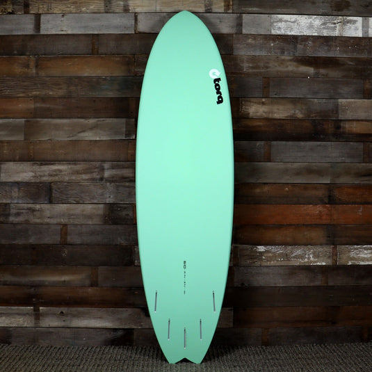 Torq ModFish TET 6'10 × 21 ¾ × 2 ¾ Surfboard - Seagreen/White 2
