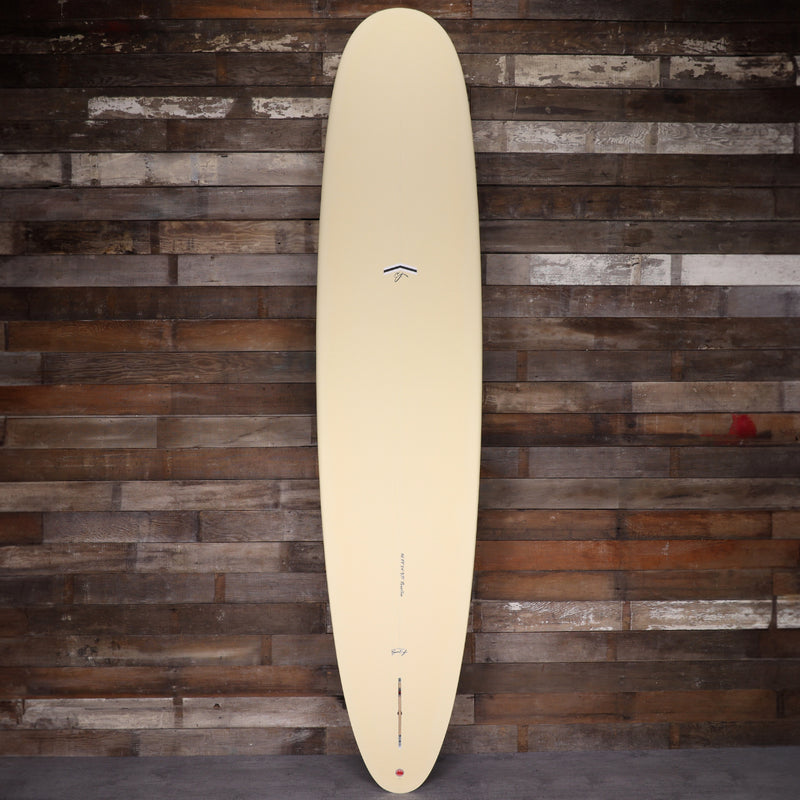 Load image into Gallery viewer, CJ Nelson Designs Parallax Thunderbolt Red 9'9 × 24 × 3 ⅓ Surfboard - Tan 2
