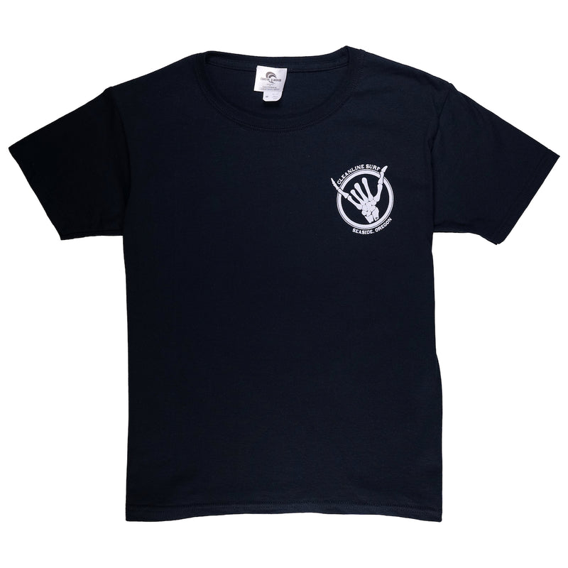 Load image into Gallery viewer, Cleanline Youth Shaka Bones T-Shirt 5
