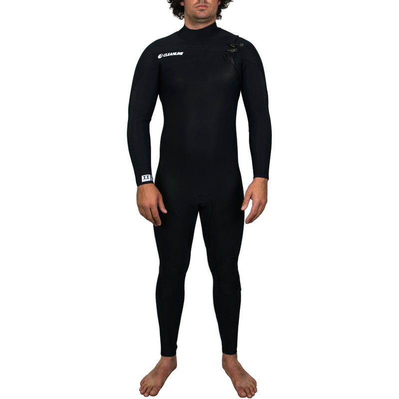 Load image into Gallery viewer, Cleanline 4/3 Chest-Zip Wetsuit 1
