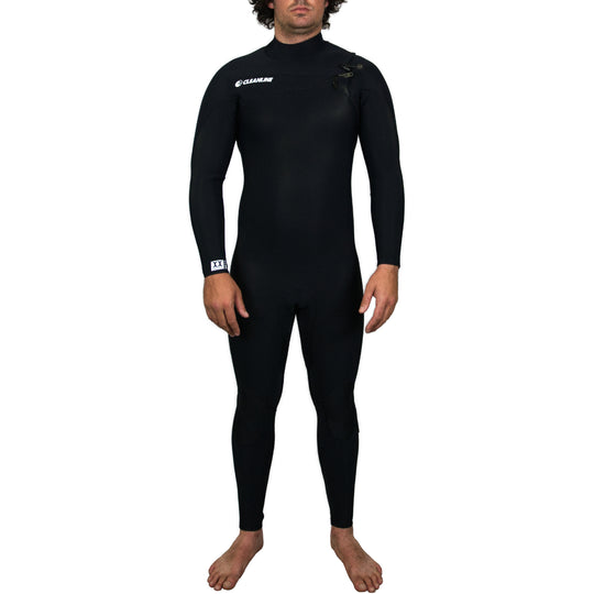 Cleanline 4/3 Chest-Zip Wetsuit