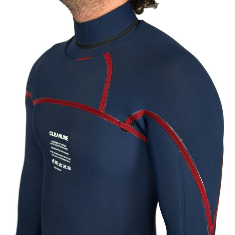 Load image into Gallery viewer, Cleanline 4/3 Chest-Zip Wetsuit 15
