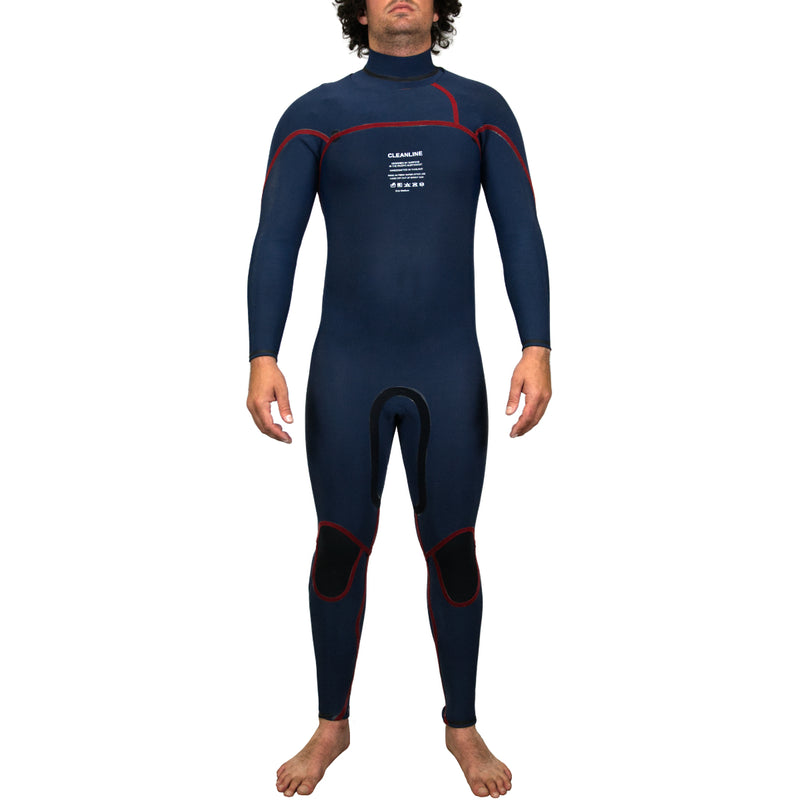 Load image into Gallery viewer, Cleanline 4/3 Chest-Zip Wetsuit 13
