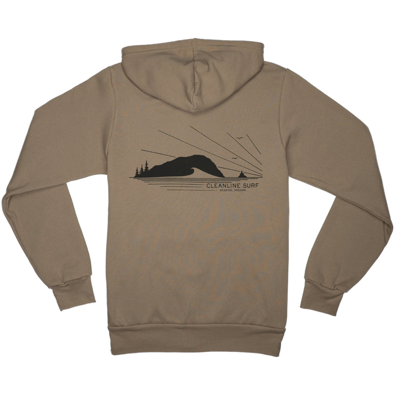 Load image into Gallery viewer, Cleanline Tillamook Rays Zip-Up Hoodie 1
