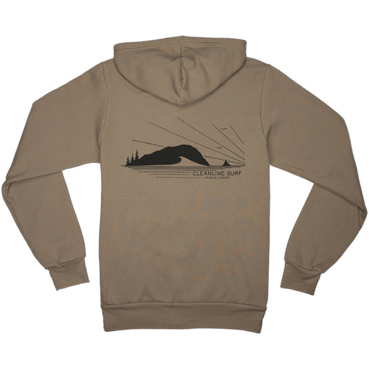 Cleanline Tillamook Rays Zip-Up Hoodie 1