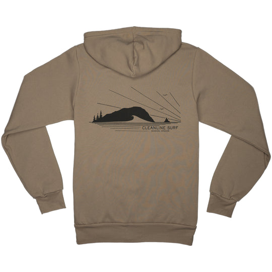 Cleanline Tillamook Rays Zip-Up Hoodie