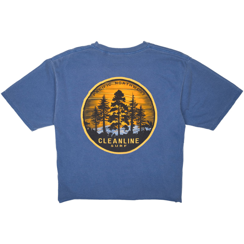 Load image into Gallery viewer, Cleanline Women's Pacific Pines Crop T-Shirt 1
