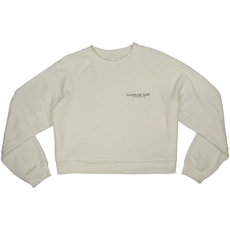 Load image into Gallery viewer, Cleanline Women's Haystack Rays Cropped Sweatshirt 2
