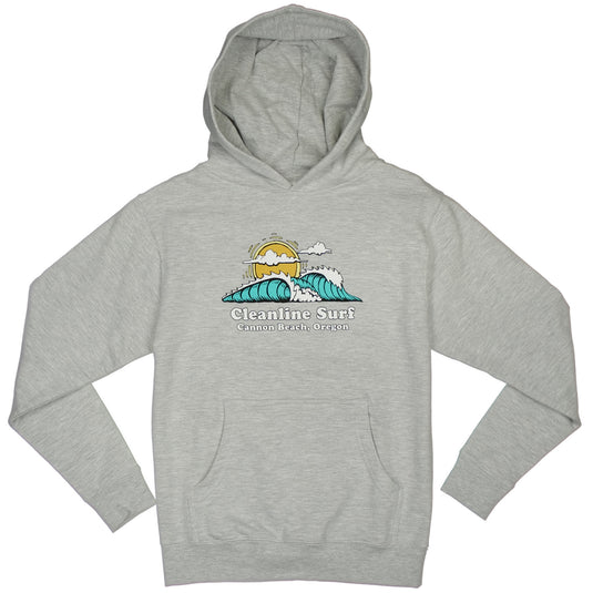Cleanline Youth Sunset Tube Hoodie 1
