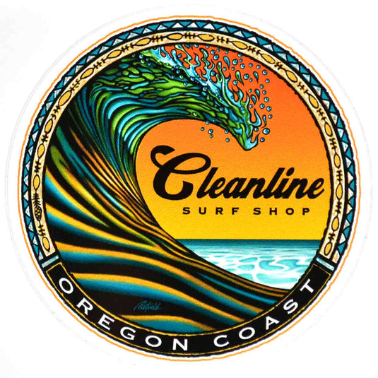 Cleanline Clean Wave Sticker 1