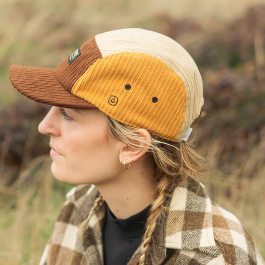 Coal Analog Corduroy 5-Panel Cap 5