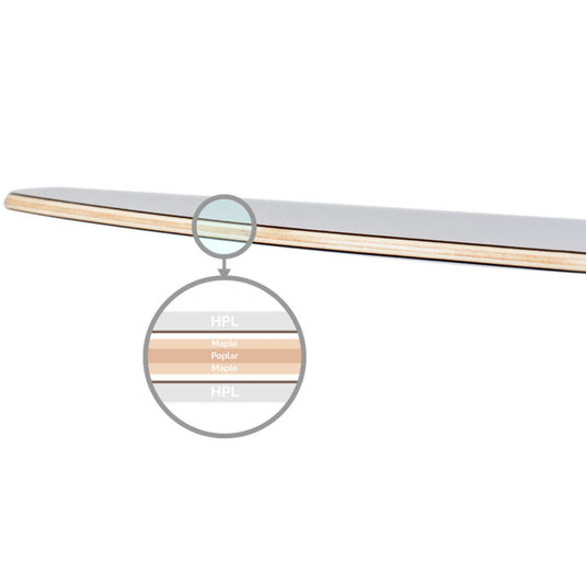 DB Skim Co. Plank Proto Skimboard 18