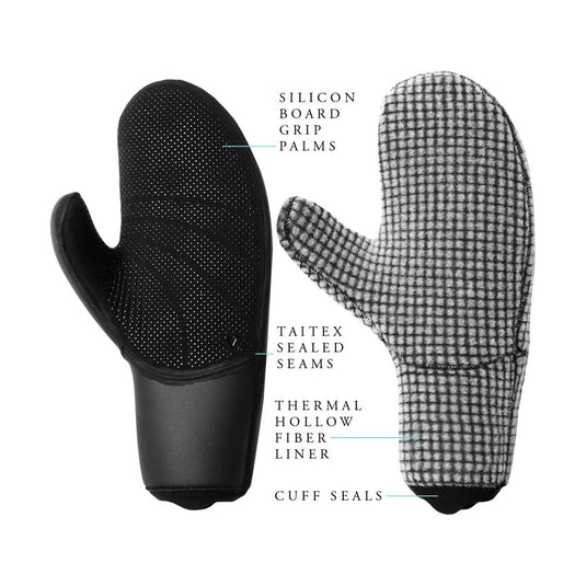 Vissla 7 Seas 7mm Mitten Gloves 2