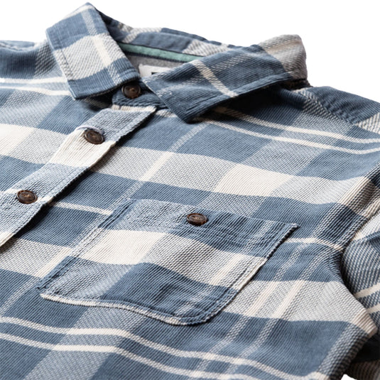 Vissla Rails Corduroy Long Sleeve Button-Up Shirt 3