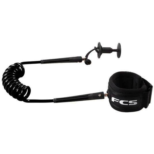 FCS Coiled Wrist Bodyboard Leash 1