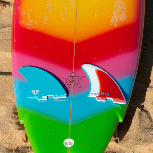 FCS II Mark Richards Freeride PG Twin Fin Set 5