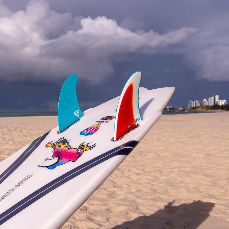 Load image into Gallery viewer, FCS II Mark Richards Freeride PG Twin Fin Set 8
