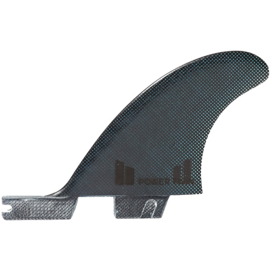 FCS II Power PG Twin + 1 Fin Set - Black - L-XL 4