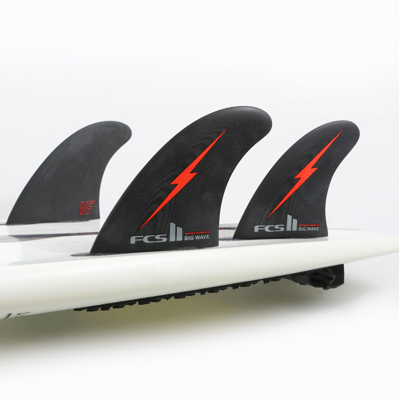 Load image into Gallery viewer, FCS II Nathan Florence Big Wave Tri-Fin Set 3
