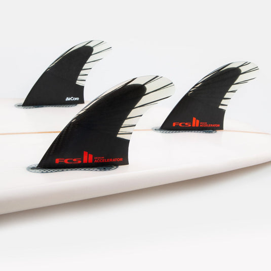 FCS II Accelerator PC Carbon Tri-Fin Set 2