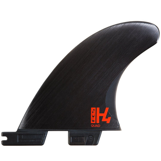 FCS II H4 PC Carbon Quad Rear Fin Set