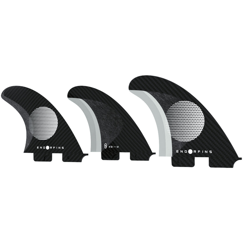 Load image into Gallery viewer, Endorfins KS1 Double Tab Tri-Fin Set 2
