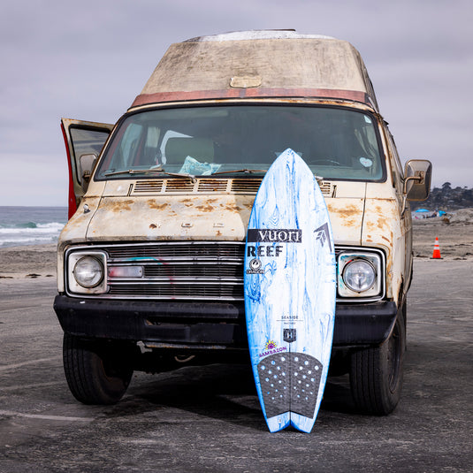 Firewire Seaside Helium 2025 Limited Edition 5'8 × 21 15/16 × 2 9/16 Surfboard - Blue 10
