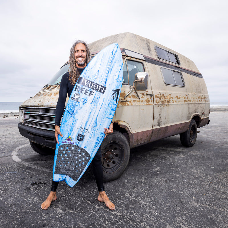 Load image into Gallery viewer, Firewire Seaside Helium 2025 Limited Edition 5'8 × 21 15/16 × 2 9/16 Surfboard - Blue 14
