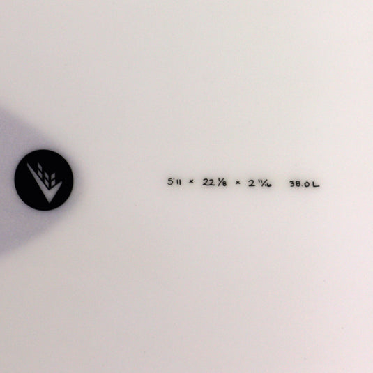 Firewire Too Fish Helium 5'11 × 22 ⅛ × 2 11/16 Surfboard 4