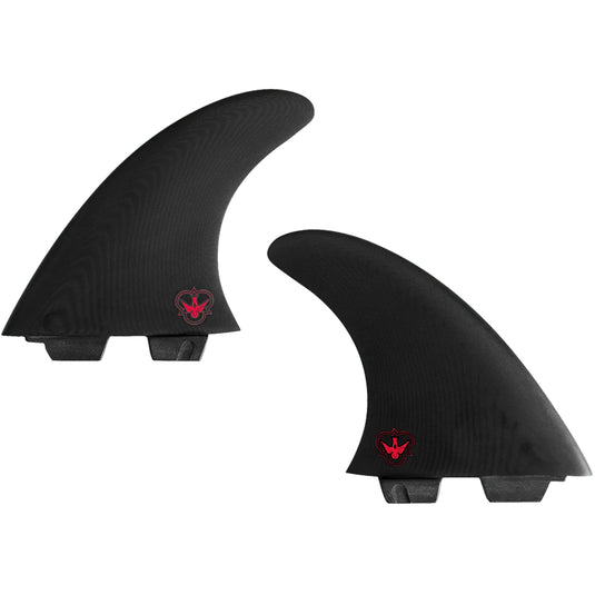 Flying Diamonds Taylor Jensen Dual Tab Quad Fin Set 3