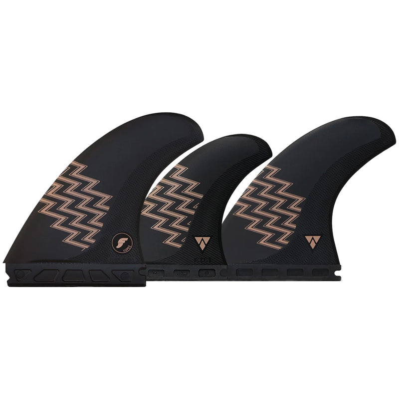 Load image into Gallery viewer, Futures Gerry Lopez Alpha Tri-Quad Fin Set 3
