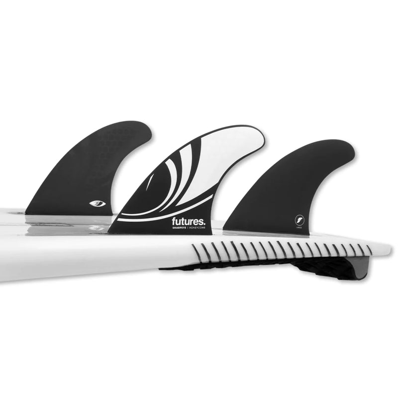 Load image into Gallery viewer, Futures Sharp Eye Honeycomb Tri-Fin Set 4
