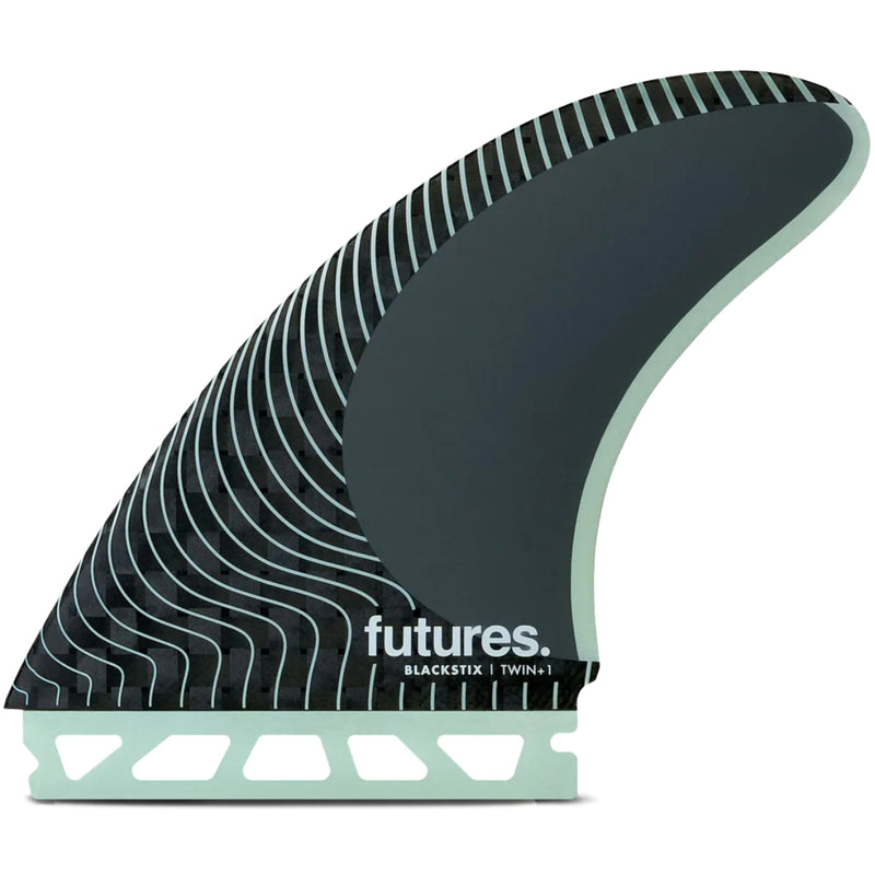 Load image into Gallery viewer, Futures Blackstix Twin + 1 Fin Set 2
