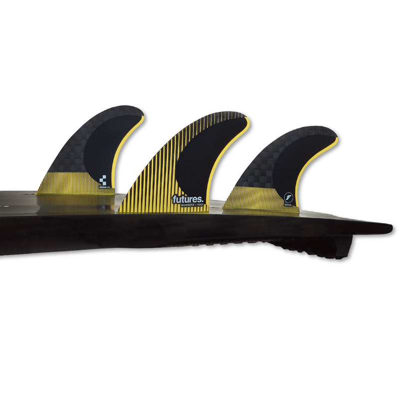 Load image into Gallery viewer, Futures P6 Blackstix Tri-Fin Set 6

