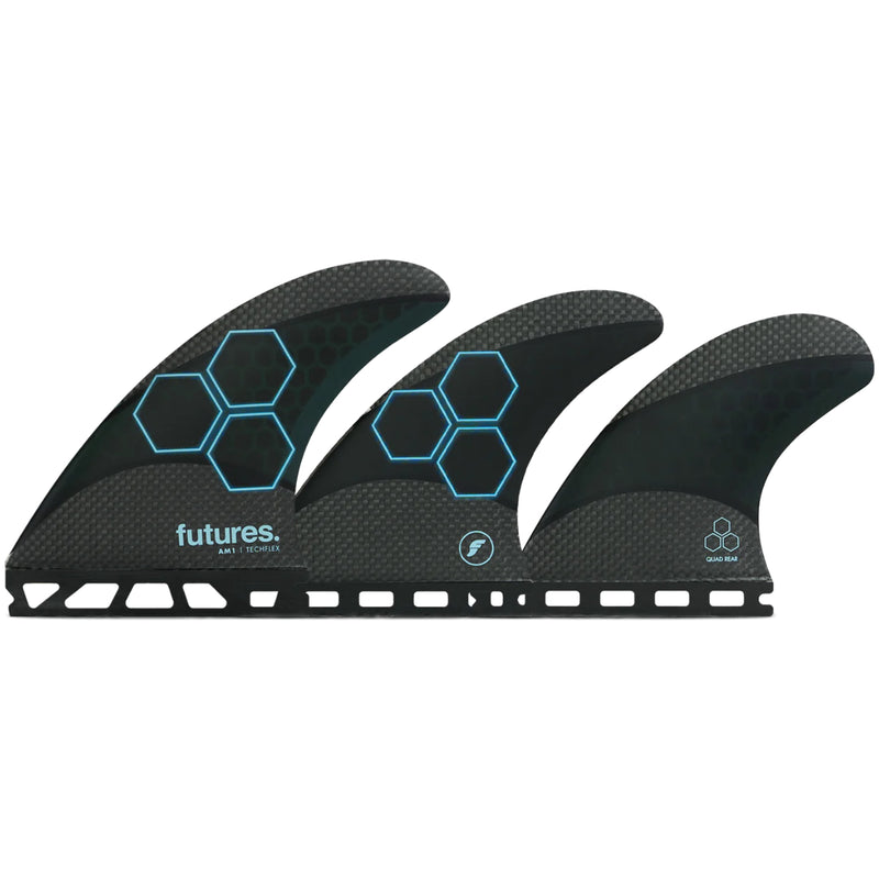 Load image into Gallery viewer, Futures AM1 Techflex Tri-Quad Fin Set 2
