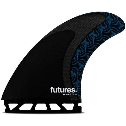 Futures Rasta Honeycomb Twin + 1 Fin Set 2