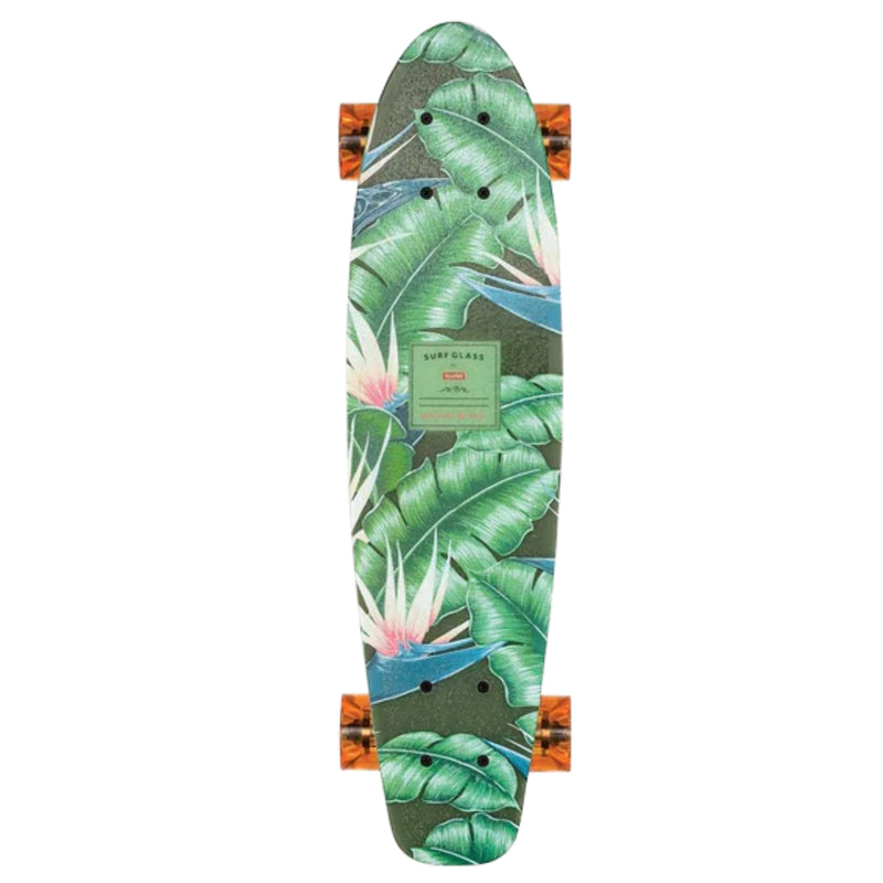 Load image into Gallery viewer, Globe Surf Glass Waikiki Black 24" Skateboard Complete 2
