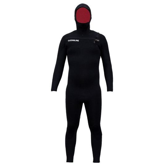 Cleanline 5/3 Hooded Chest-Zip Wetsuit • 2021