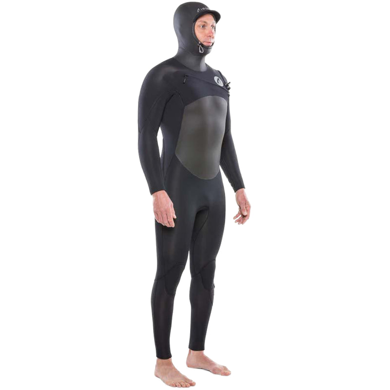 Load image into Gallery viewer, Isurus Ti Alpha 5/4 Hooded Chest-Zip Wetsuit 4
