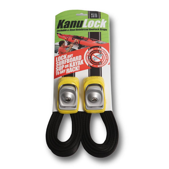 FCS KanuLock Rack Tie-Down Strap Set - 13"