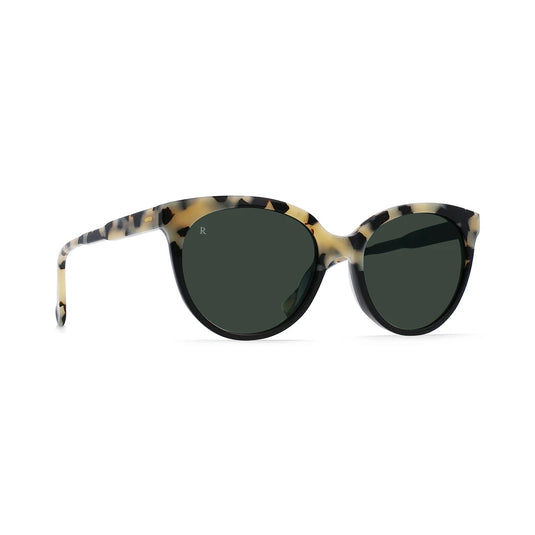 RAEN Women's Lily Sunglasses - Chai Tort/Green 2