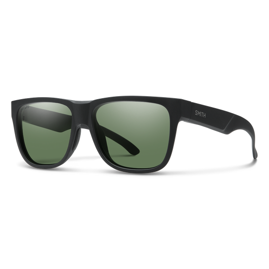SMITH Lowdown 2 Polarized Sunglasses - Matte Black/Chromapop Gray Green